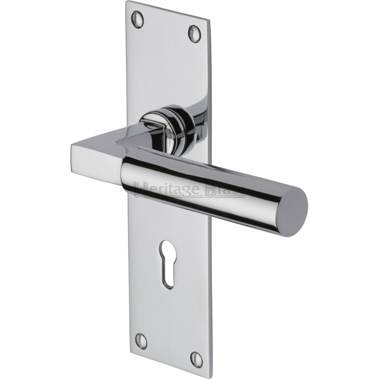 Heritage Brass Heritage Door Handle Lever Lock Bauhaus Design & Reviews